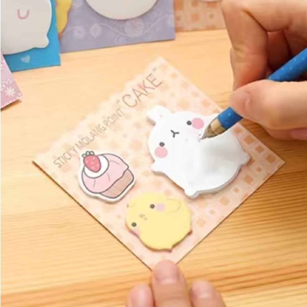 🎀 Adorable Little Fat Rabbit Sticky Notes - Picture 2 of 4